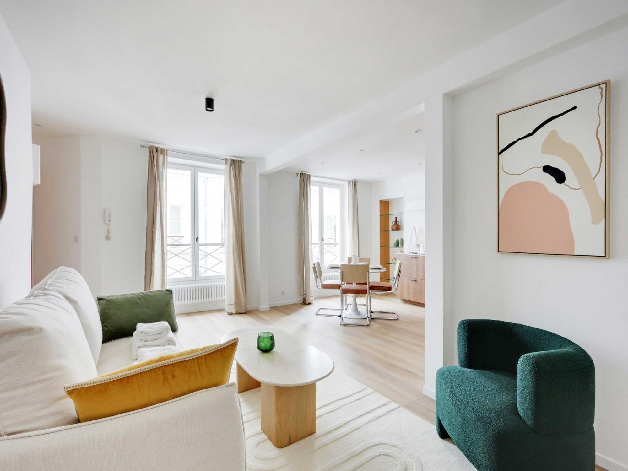 Modern And Elegant 1bd 4p - Quartier Latin Apartment